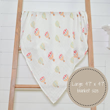 Load image into Gallery viewer, LollyBanks - The Sky Is The Limit Baby Muslin Blanket