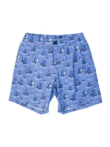 Men's Blue Seas the Day Swim Trunks