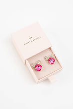 Load image into Gallery viewer, Violet &amp; Brooks - Bow Tie Crystal Post Earrings