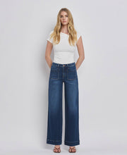 Load image into Gallery viewer, Flying Monkey - High Rise Wide Trouser Jeans F5764D