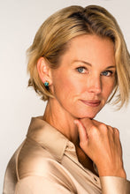Load image into Gallery viewer, Violet &amp; Brooks - Casey Round Crystal Post Earrings
