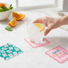 Load image into Gallery viewer, Table Talk Acrylic Coaster Set–It's Mahj Time