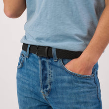Load image into Gallery viewer, BILLYBELT - Elastic Braided Belt All Black