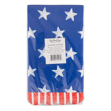 Load image into Gallery viewer, My Mind’s Eye - SSP1239 - Blue Stars Paper Dinner Napkin