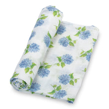 Load image into Gallery viewer, You Had Me At Hydrangea Baby Swaddle Blanket