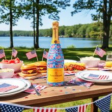 Load image into Gallery viewer, Beau Bottles - Beau Bottles Stars and Stripes - Champagne Collection