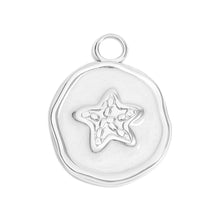 Load image into Gallery viewer, WJW - 18K Gold PVD Starfish Epoxy Charm