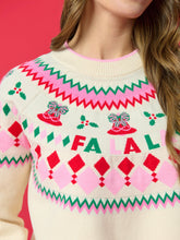 Load image into Gallery viewer, Shiraleah - FAIR ISLE DOUBLE KNIT BOXY SWEATER