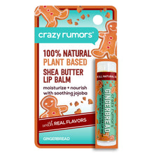 Load image into Gallery viewer, Crazy Rumors - Gingerbread Lip Balm Hangcard