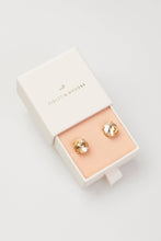 Load image into Gallery viewer, Violet &amp; Brooks - Casey Round Crystal Post Earrings