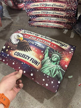 Load image into Gallery viewer, Sparkling Extras - 4th of July flag USA DUMPLINGS Squishy squeeze Toy