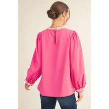 Load image into Gallery viewer, Crinkled Top - Hot Pink
