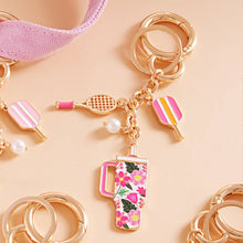 Load image into Gallery viewer, Pickleball Tumbler Keychain Bag Charm