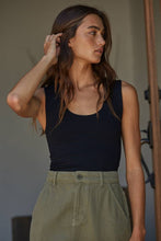 Load image into Gallery viewer, By Together - S1187N | Double Layered Seamless Top: Cream / SM