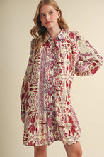 Load image into Gallery viewer, Paisley Print Dress