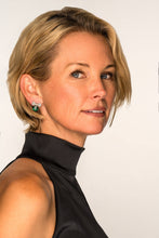 Load image into Gallery viewer, Violet &amp; Brooks - Bow Tie Crystal Post Earrings
