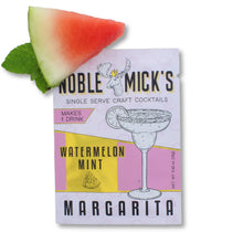 Load image into Gallery viewer, Noble Mick's - Craft Beverage Company - Watermelon Mint Margarita Single Serve Craft Cocktail