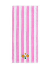 Load image into Gallery viewer, Paddles Stripe Pickleball Towel - Pink