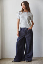 Load image into Gallery viewer, By Together - W2593 | Knit Sweater Polyester Nylon Round Neck Short Sleeve