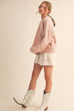 Load image into Gallery viewer, Contrast Scallop Knit Sweater