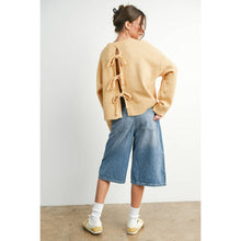 Load image into Gallery viewer, BUTTERMELON - Tie-back Sweater - BMW7815