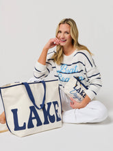 Load image into Gallery viewer, "LAKE" TOTE,IVORY
