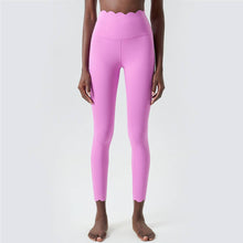 Load image into Gallery viewer, Sodalemon - Women Wave Design Yoga Sport Solid Color Fitness Leggings