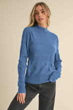 Load image into Gallery viewer, Lightweight Mockneck Sweater