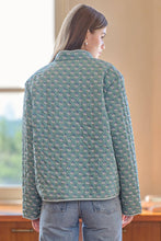 Load image into Gallery viewer, ROSIE POSIE - RP2566 - Two-in-One Reversible Floral and Stripe Jacket