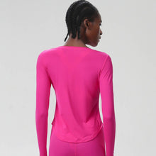 Load image into Gallery viewer, Sodalemon - Women Quick-Dry Sun Protection Loose Fit Long Sleeve Top