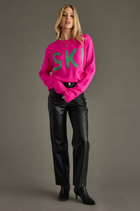 Panache Apparel Co. - Bright Pink Ski Sweater