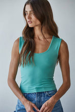 Load image into Gallery viewer, By Together - S1187N | Double Layered Seamless Top: Cream / ML