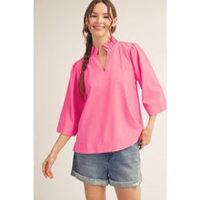 Load image into Gallery viewer, STYLE USA - NEW Crinkle Solid Top