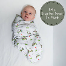 Load image into Gallery viewer, Golf A Round Baby Sleep Swaddle 100% Organic Cotton