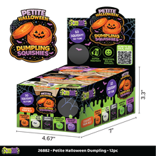 Load image into Gallery viewer, Novelty Brands - Fun Doh Petite (Mini) Halloween Squishy Dumplings 12/Display