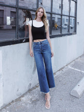 Load image into Gallery viewer, FLYING MONKEY - HIGH RISE TROUSER PRESS WIDE LEG JEANS F6327