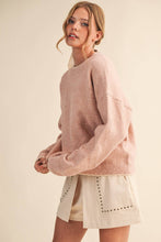 Load image into Gallery viewer, Contrast Scallop Knit Sweater