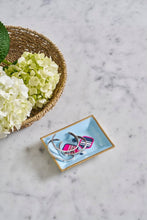 Load image into Gallery viewer, Pickleballs Enameled Landry Tray - Light Blue