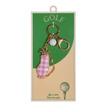 Load image into Gallery viewer, Sensibling Corp. - Golf Bag Charm Drop Keychain Bag Charm