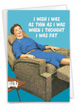Load image into Gallery viewer, NobleWorks - Funny Birthday Greeting Card - I Wish