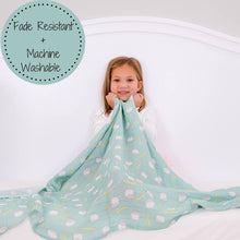 Load image into Gallery viewer, LollyBanks - Hole In One Golf Baby Muslin Swaddle Blanket
