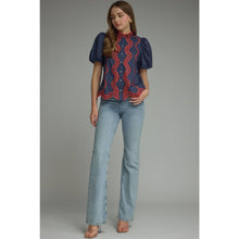 Load image into Gallery viewer, STYLE USA - Solid short puff sleeve top