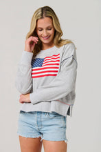 Load image into Gallery viewer, American Flag Sweatshirt