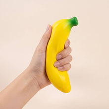 Load image into Gallery viewer, Crunchy Banana Crunching Sound Squeeze Squishy Stress Relief Toy