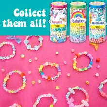 Load image into Gallery viewer, Bead Jewelry Jar Mermaid - DIY Bracelet Craft Kit for Kids