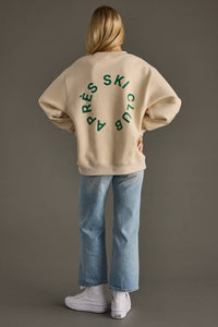 Panache Apparel Co. - Tan Apres Ski Club Sweatshirt