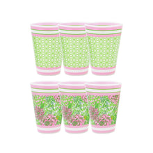 Load image into Gallery viewer, Lilly Pulitzer by Lifeguard Press - Pool Cups, Lime Feeling Good