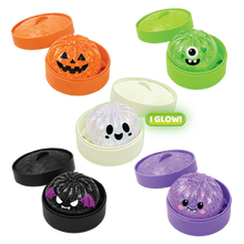 Load image into Gallery viewer, Novelty Brands - Fun Doh Petite (Mini) Halloween Squishy Dumplings 12/Display