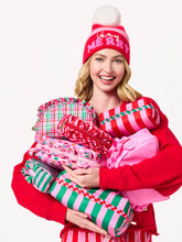 Load image into Gallery viewer, Shiraleah - STRIPE RUFFLE SMALL ZIP POUCH