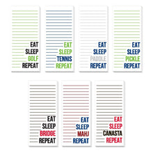 Load image into Gallery viewer, Eat Sleep Repeat Notepad